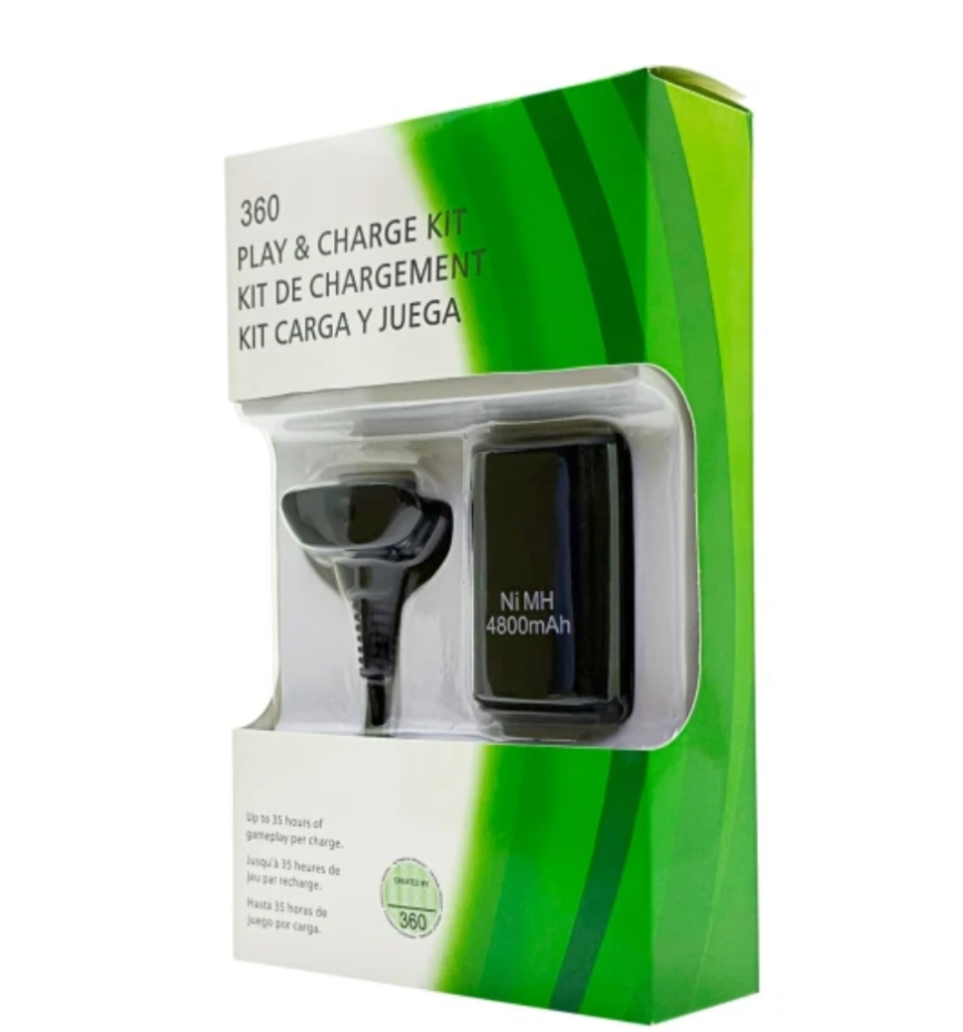 کابل و باطری دسته xbox 360
