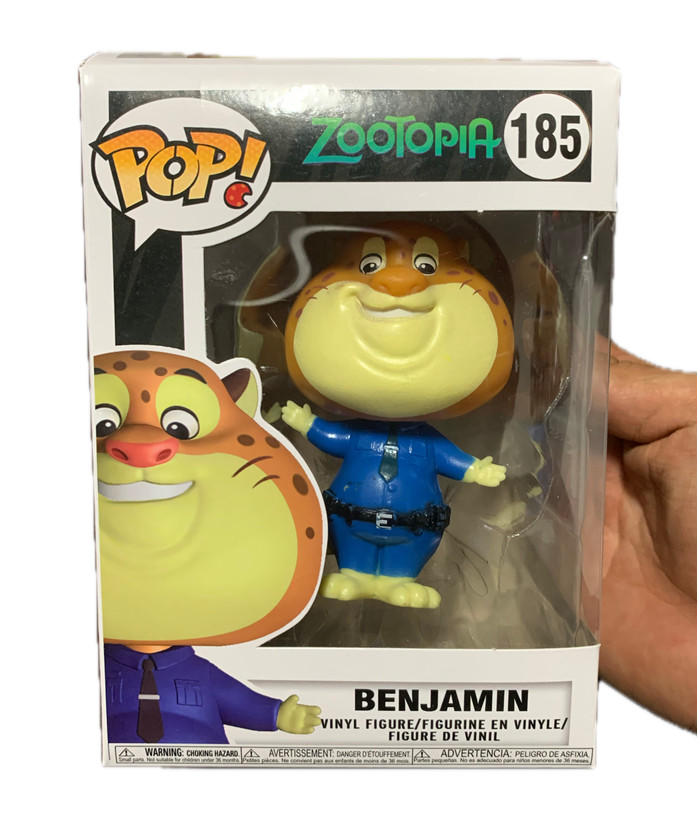 فانکوپاپ benjamin زوتوپیا